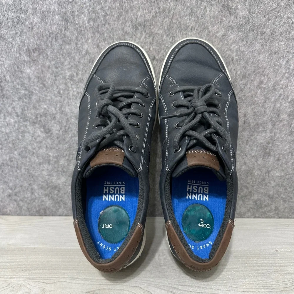 Nunn Bush Kore City Walk Sneakers Mens 8.5‎ Blue Lace Up Oxford Casual Shoes